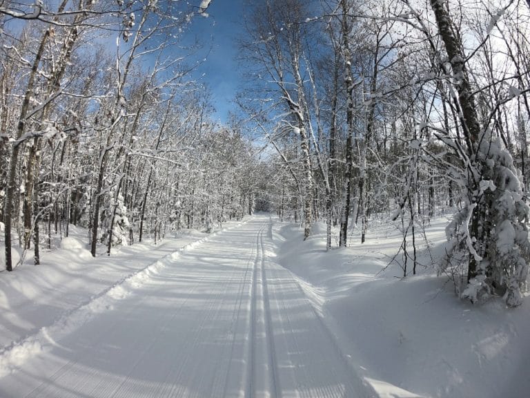 ABR Ski Trails perfect crosscountry ski conditions