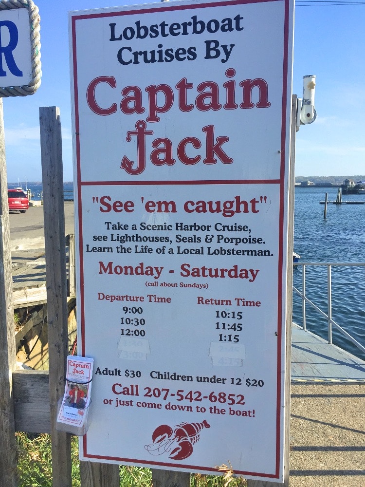 Captain Jack Rockland, Maine