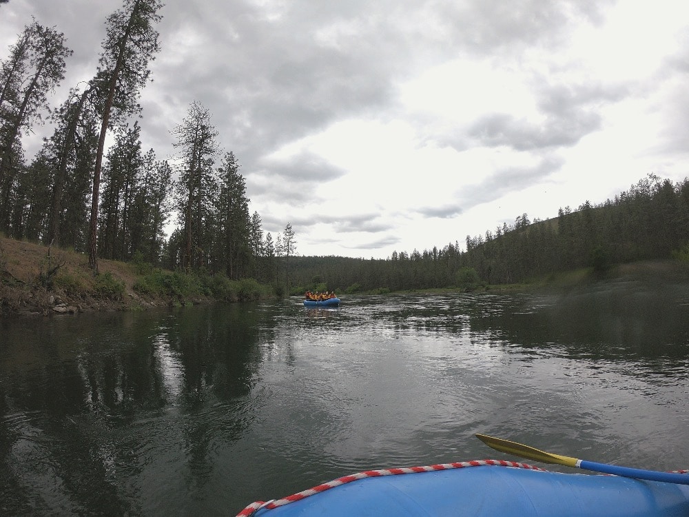 Spokane River rafting