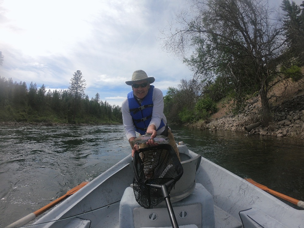 Success Spokane River fishing