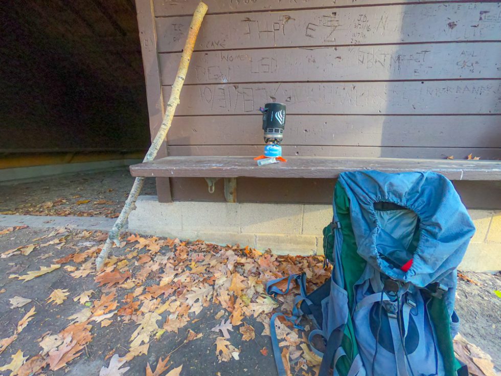 Kettle Moraine backpacking shelters along the Ice Age Trail