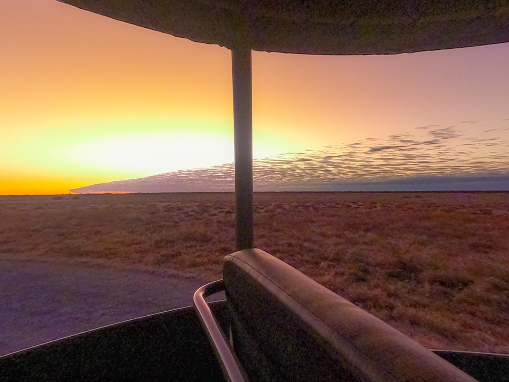 Safari sunrise Etosha