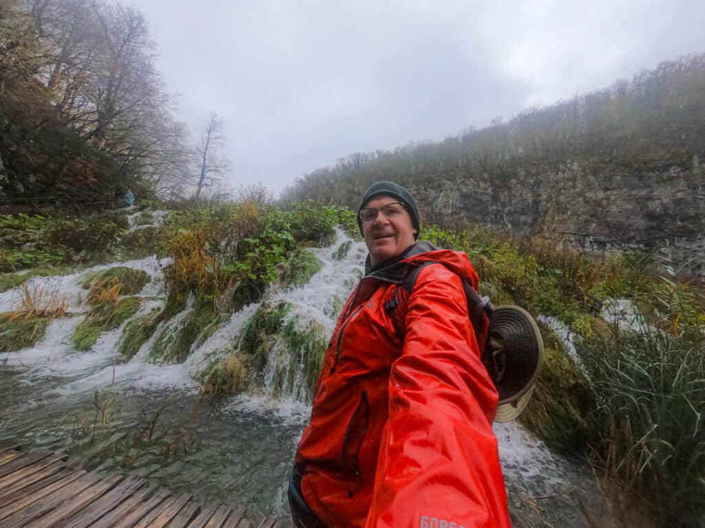 Plitvice Falls selfie