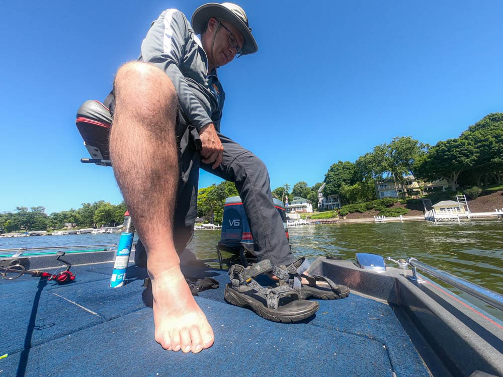 Lake Delavan fishing