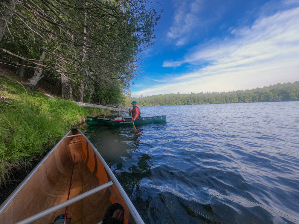 Sylvania wilderness Crooked Lake