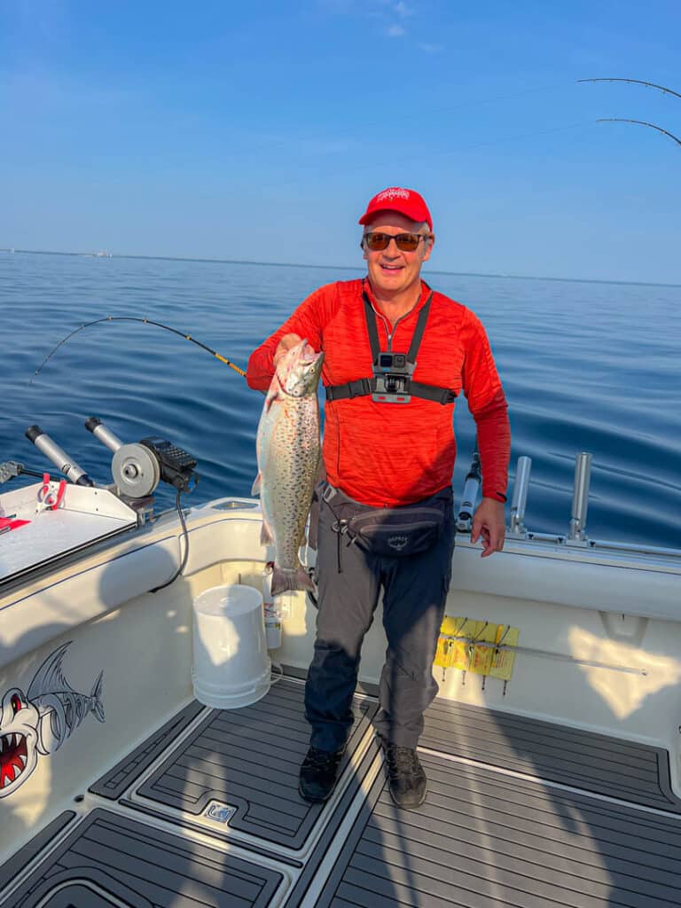 Brown trout Lake Michigan