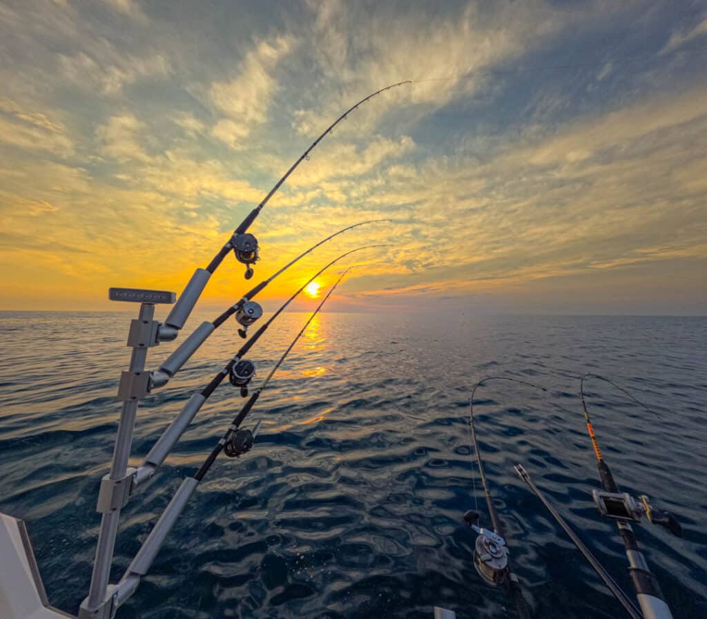 Lake Michigan charter fishing