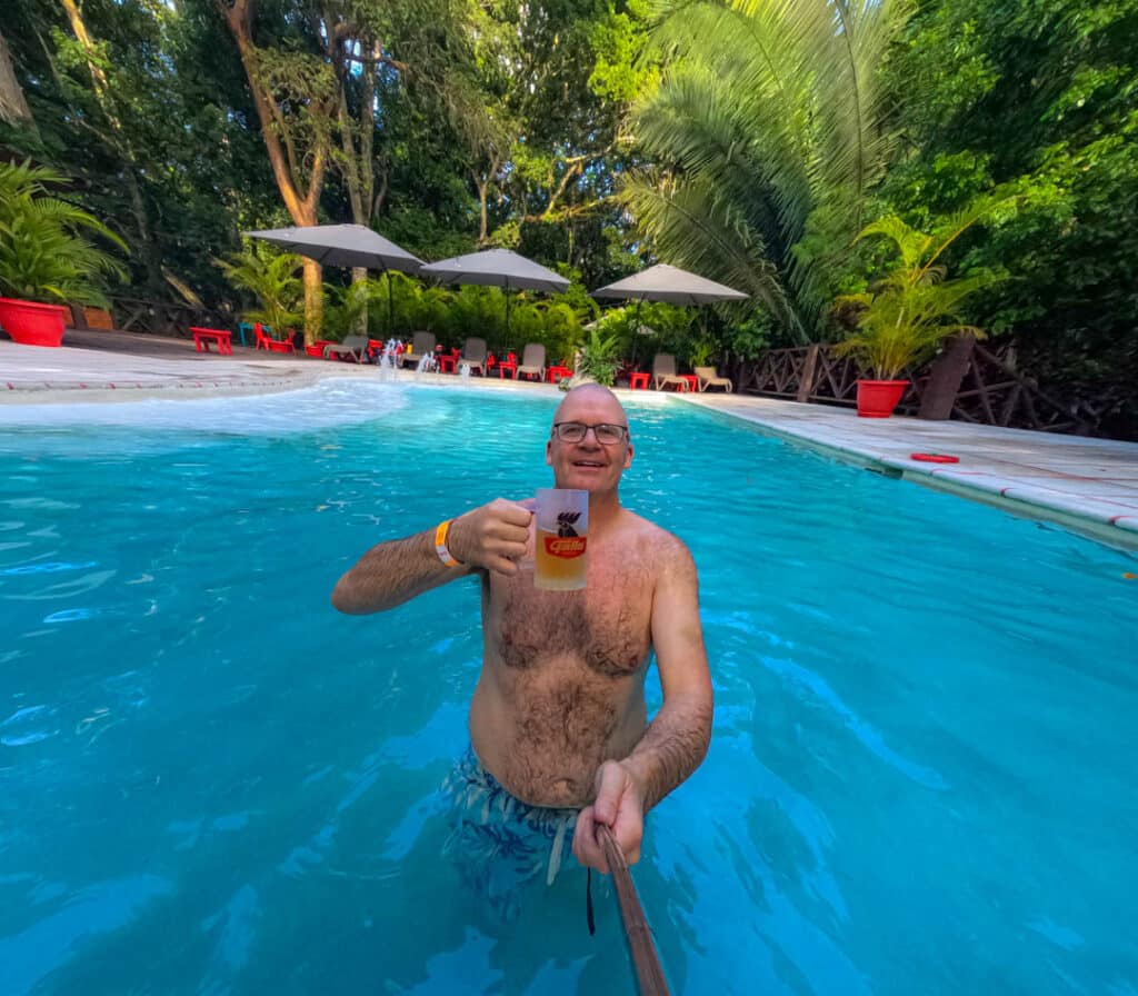 Gallo beer pool