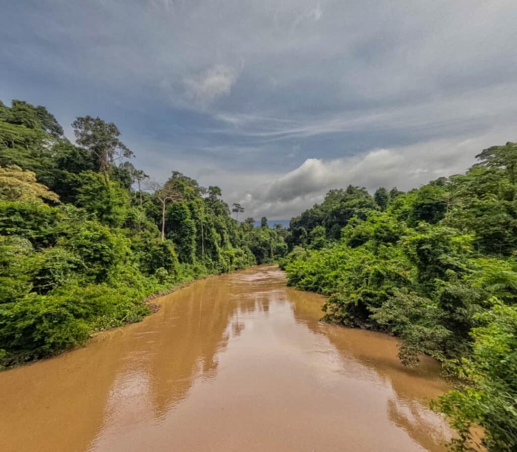 River sky Khao Yai National Park