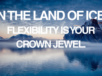 Ice-covered destinations