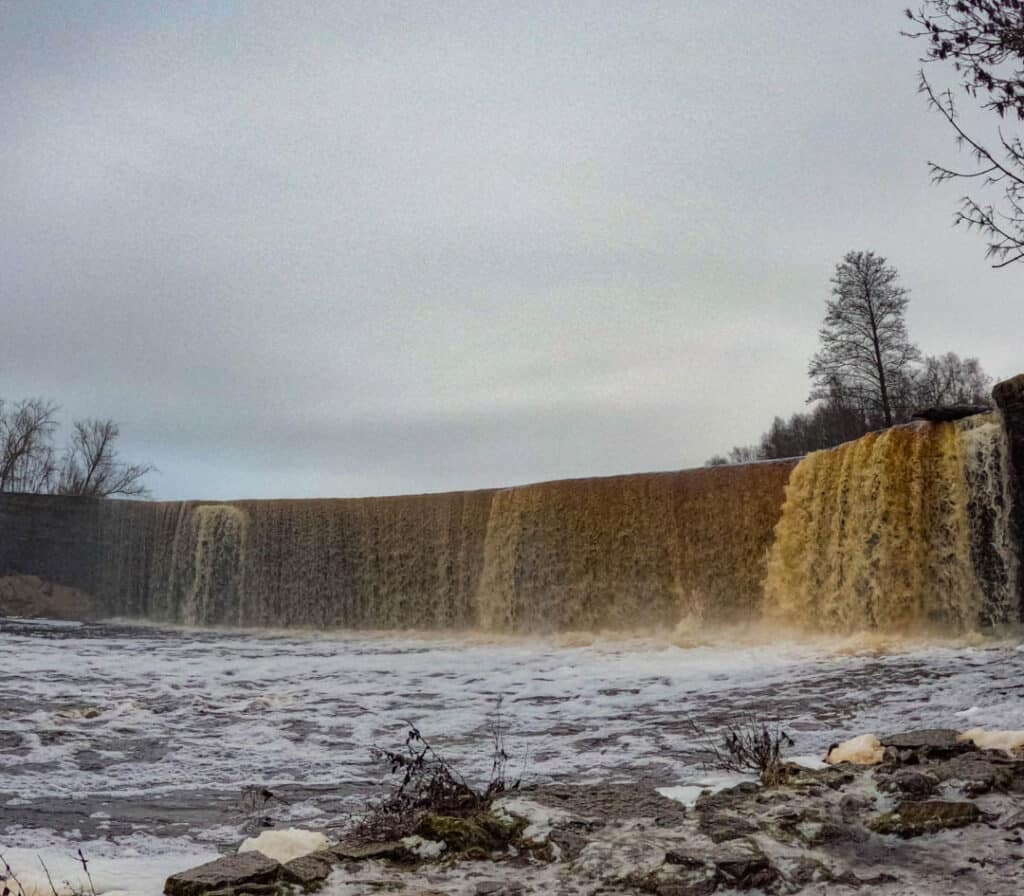 Estonia waterfalls