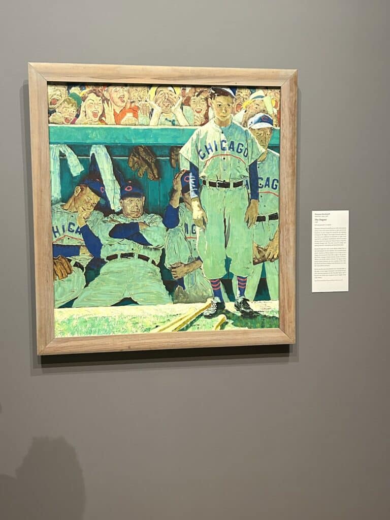 Dugout Norman Rockwell