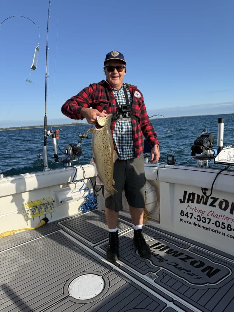 Brown trout Lake Michigan
