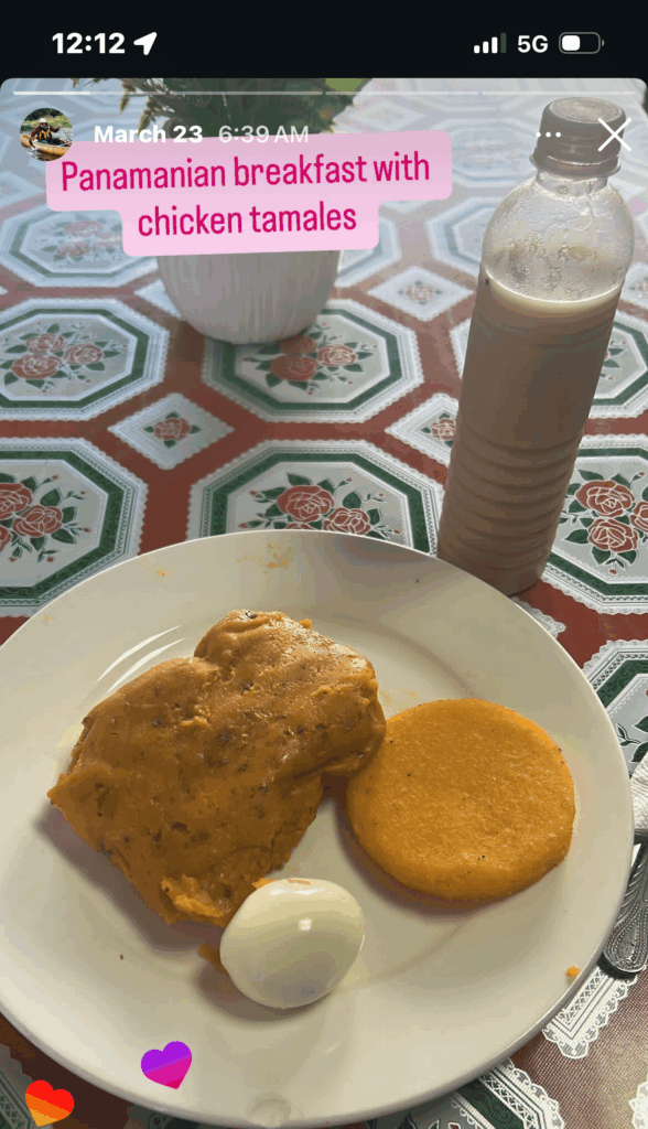 Panama breakfast