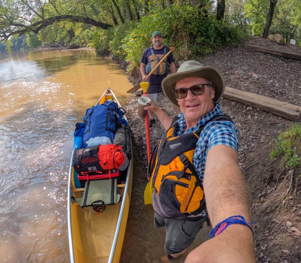 Black River canoeing Wisconsin